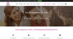 Desktop Screenshot of edueduonline.pl